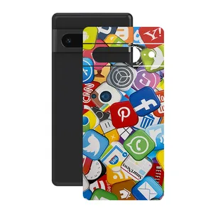 Glass cover sticker Leth model social design suitable for Google Pixel 7 Pro mobile phone