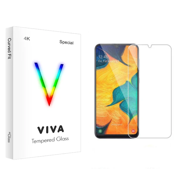 محافظ صفحه نمایش شیشه ای ویوا مدل 4K مناسب برای گوشی موبایل سامسونگ Galaxy A70