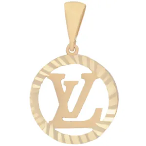 آویز گردنبند طلا 18 عیار زنانه طلای مستجابی کد LV01