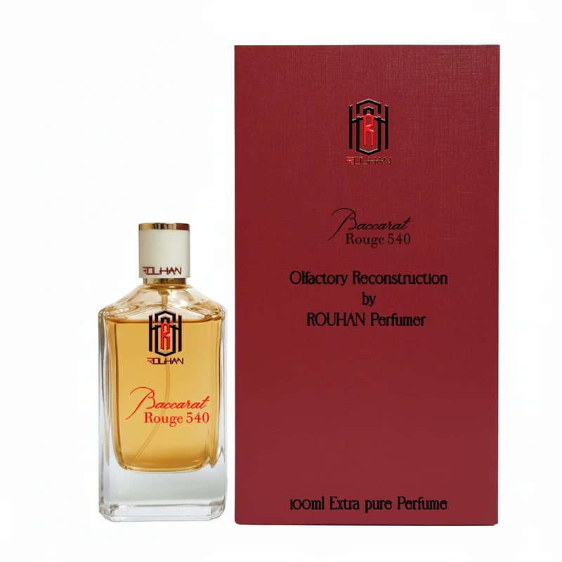 اکستریت د پرفیوم روحان مدل باکارات رژ با رایحه معتدل حجم 100 میلی‌لیتر