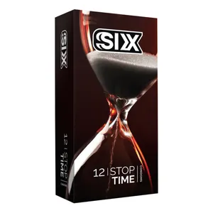 SIX Stop Time Condom 12 Packs
