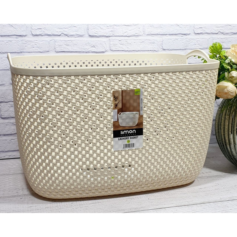 سبد رخت لیمون طرح بافت کد RM445