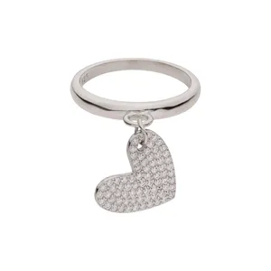 انگشتر نقره زنانه شهر جواهر مدل SJ-GR093