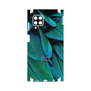 MAHOOT Green Feather-FullSkin Cover Sticker for Samsung Galaxy M32