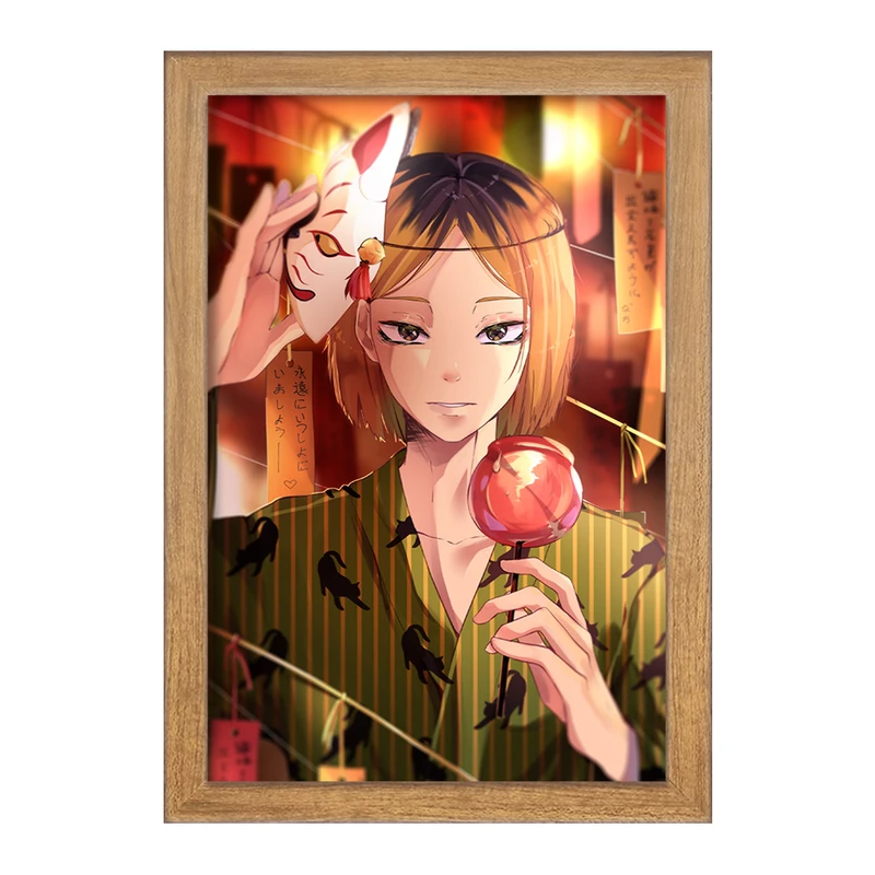 تابلو خندالو مدل کوزومه کنما انیمه هایکیو Haikyu  کد 17756