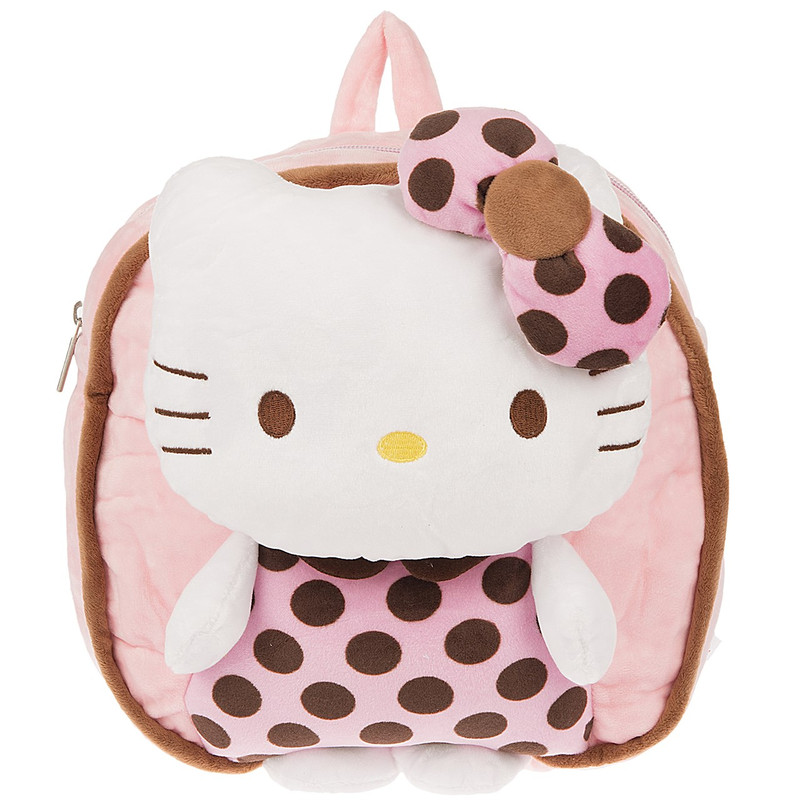 کوله پشتی بچه گانه مدل Hello Kitty Pink