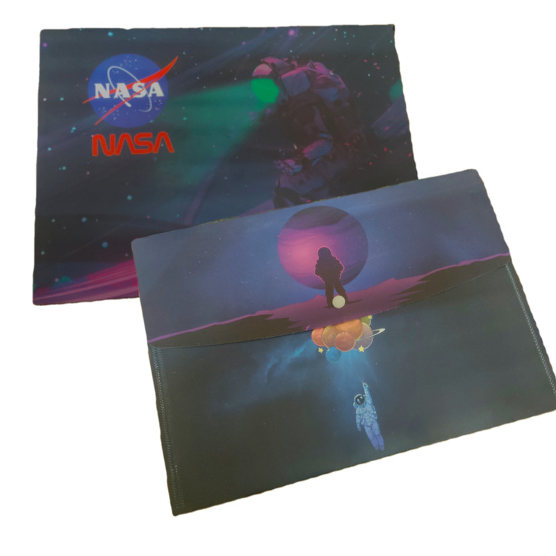 پوشه دکمه دار شمیز طرح فضانورد