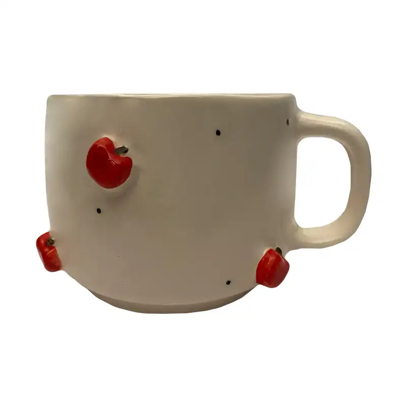 ماگ سرامیکی مدل آبمیوه طرح سیب کد 60