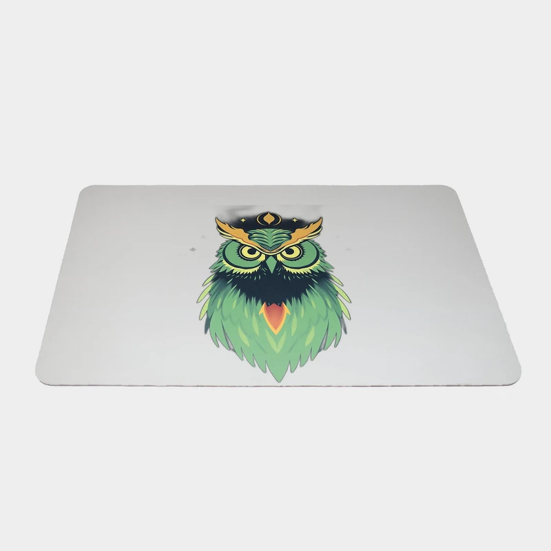 ماوس پد طرح جغد سایز 24x37 سانتی متر