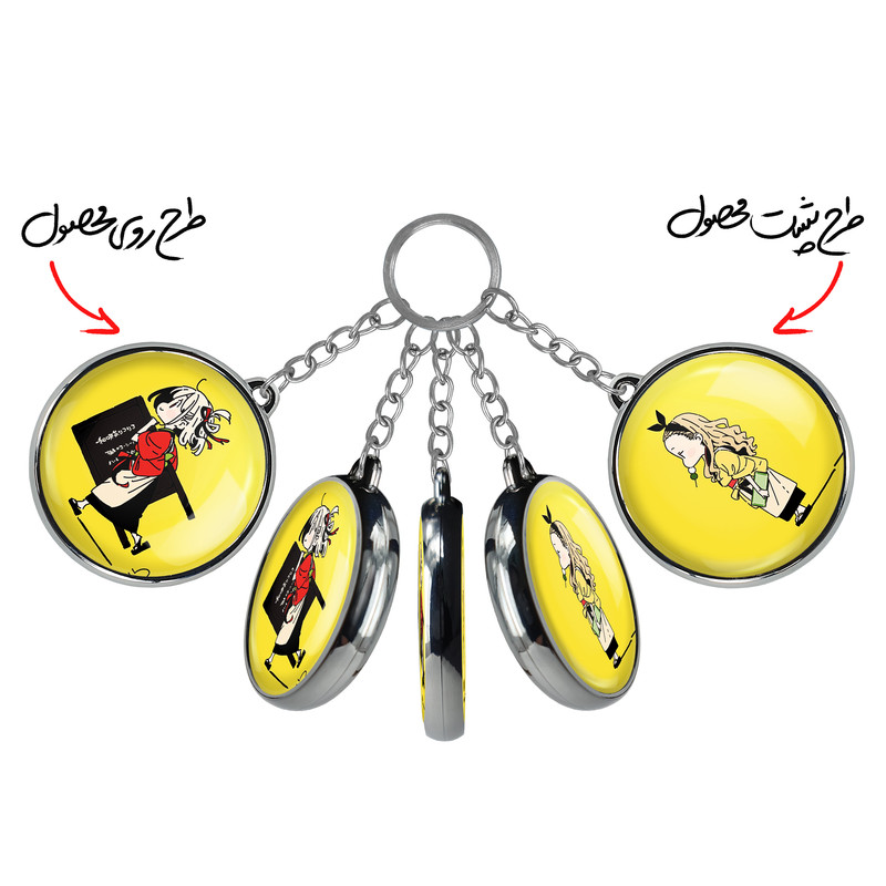 جاکلیدی خندالو طرح چیساتو و کورومی انیمه لیکوریس ریکویل Lycoris Recoil مدل دوطرفه کد 2299222995 جاکلیدی خندالو طرح چیساتو و کورومی انیمه لیکوریس ریکویل Lycoris Recoil مدل دوطرفه کد 2299222995