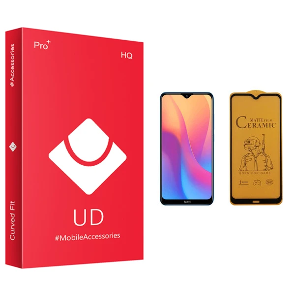 برای محافظ صفحه نمایش سرامیکی یو دی مدل HQ مناسب گوشی موبایل شیائومی Redmi 8