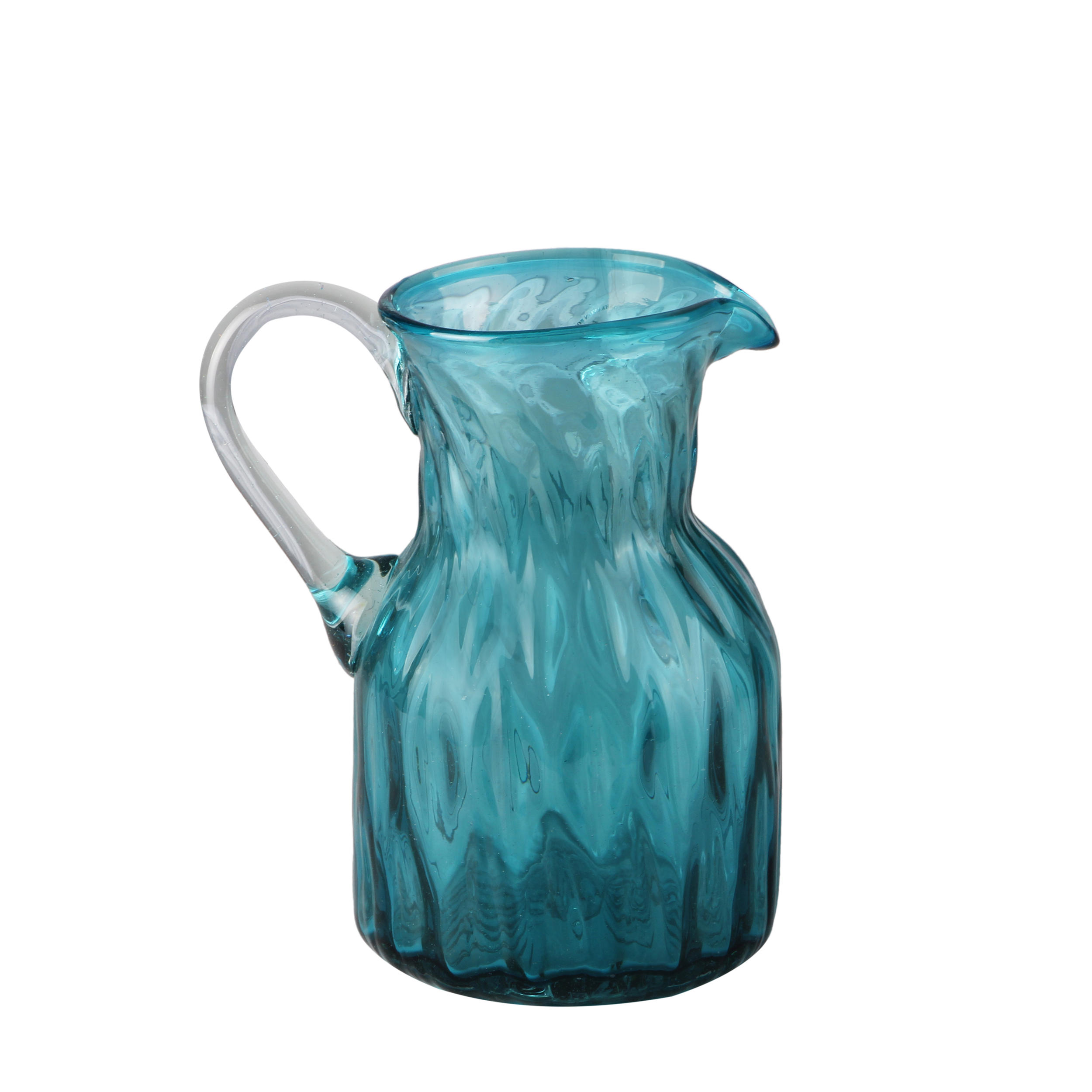 پارچ شیشه ای طرح موج دار کد 307