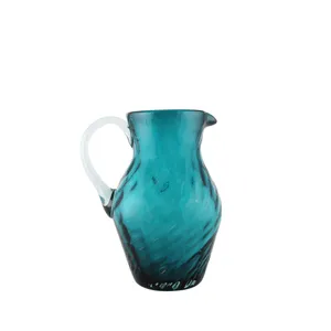 پارچ شیشه ای طرح موج دار کد 313
