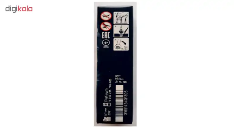 شمع خودرو بوش سوزنی پایه بلند مدل FR7MPP10 ساخت آلمان