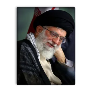 کاشی اطلس آبی طرح امام سید علی خامنه ای  مدل T5294