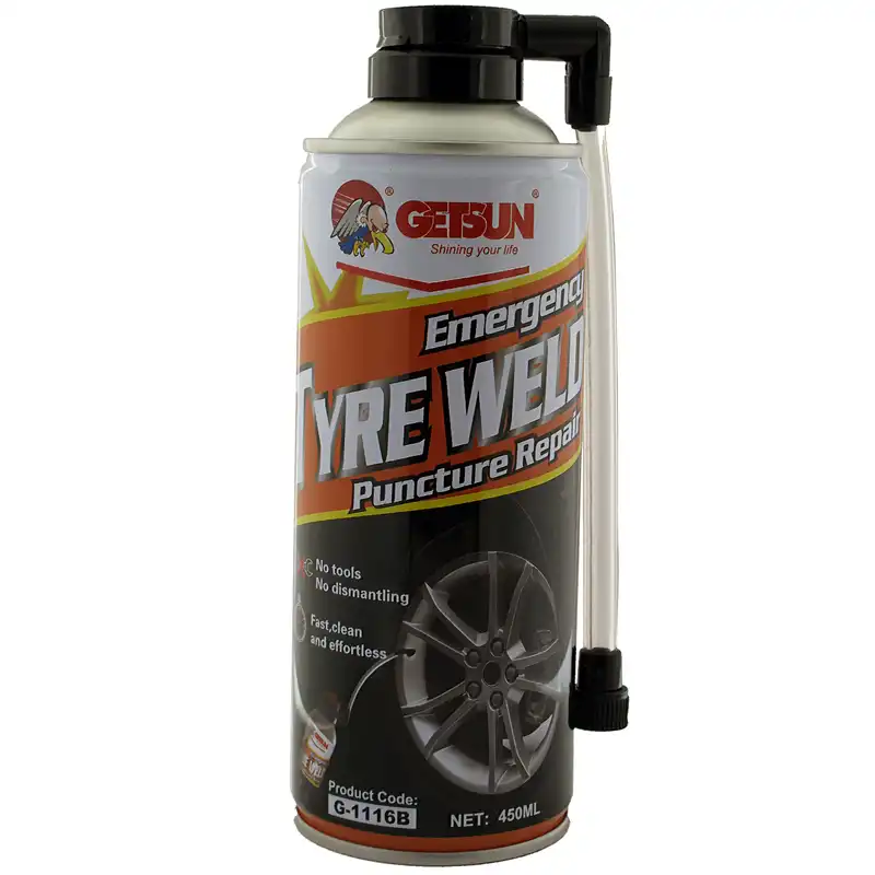 اسپری رفع پنچری فوری لاستیک گتسان مدل A 230 حجم 450 میلی لیتر