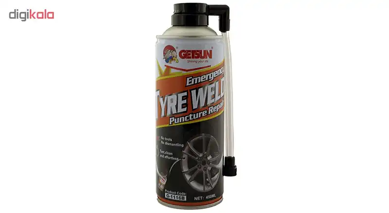 اسپری رفع پنچری فوری لاستیک گتسان مدل A 230 حجم 450 میلی لیتر