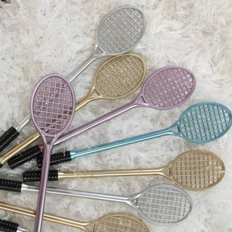 روان نویس مدل راکت تنیس به همراه پاکن