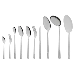 سرویس قاشق و چنگال 92 پارچه هبرون مدل 003