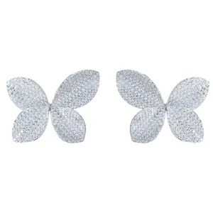 گوشواره نقره مایا مدل MSE132