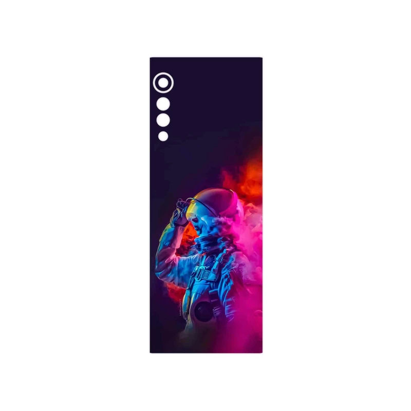 برچسب پوششی ماهوت مدل Smoke Rainbow Digital Art 1 مناسب برای گوشی موبایل ال جی Velvet 5G