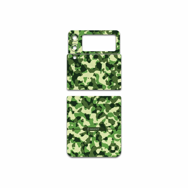 برچسب پوششی ماهوت مدل Army-Green-2 مناسب برای گوشی موبایل سامسونگ Galaxy Z Flip3 5G