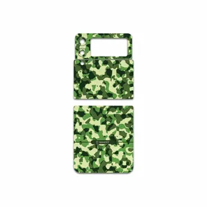 MAHOOT Army-Green-2 Cover Sticker for Samsung Galaxy Z Flip3 5G