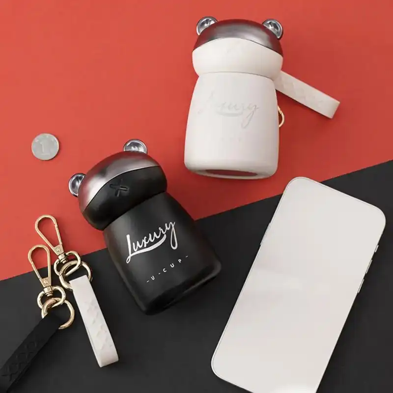 ماگ سفری مدل خرسی کد 12l گنجایش 0.120 لیتر