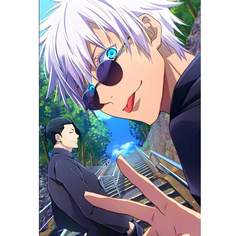پوستر مدل گوجو ساتورو Satoru Gojo طرح انیمه جوجوتسو کایسن Jujutsu Kaisen کد 648