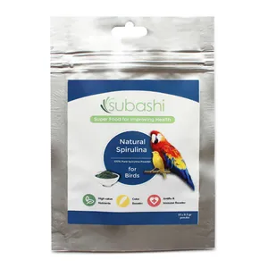 مکمل غذایی پرندگان سوباشی مدل Natural Spirulina وزن 15 گرم