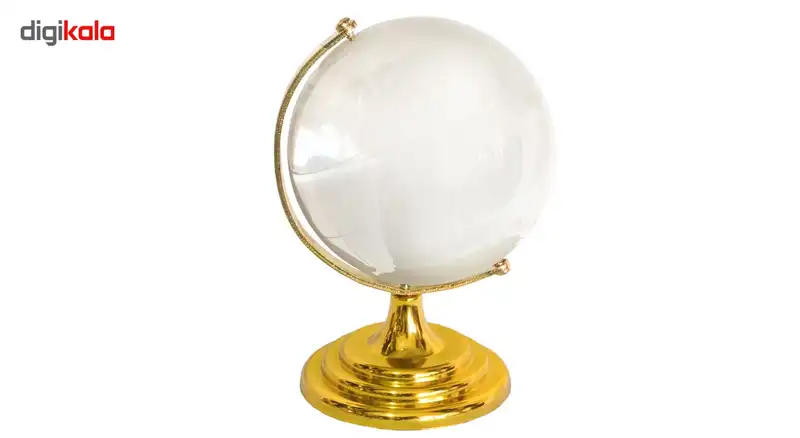 ماکت شیشه ای مدل کره زمین کد AL-9130004 سایز بزرگ