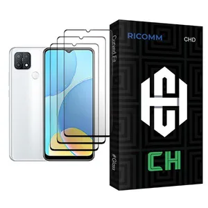 Ricomm CH Glass MIX003 Screen Protector For Oppo A15s Pack Of 3