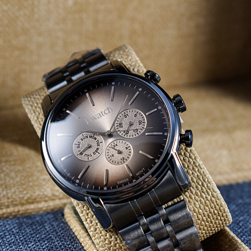 ساعت مچی عقربه‌ای مردانه کوارتز کورنوگراف آی واتچ مدل 190191M