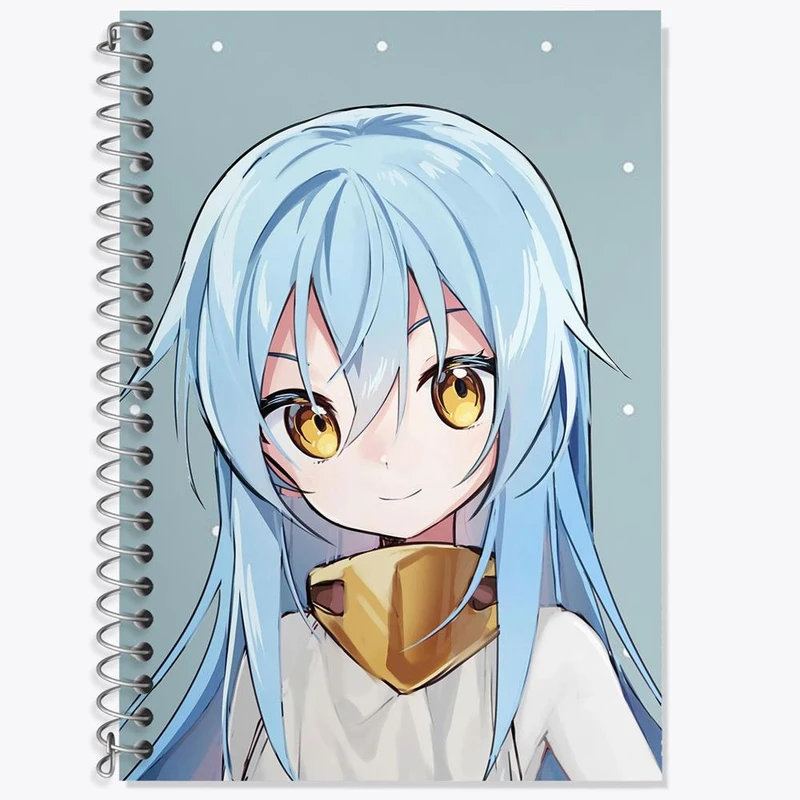 دفتر لغت 50 برگ خندالو مدل ریمورو تمپست انیمه اسلایم کد 15602