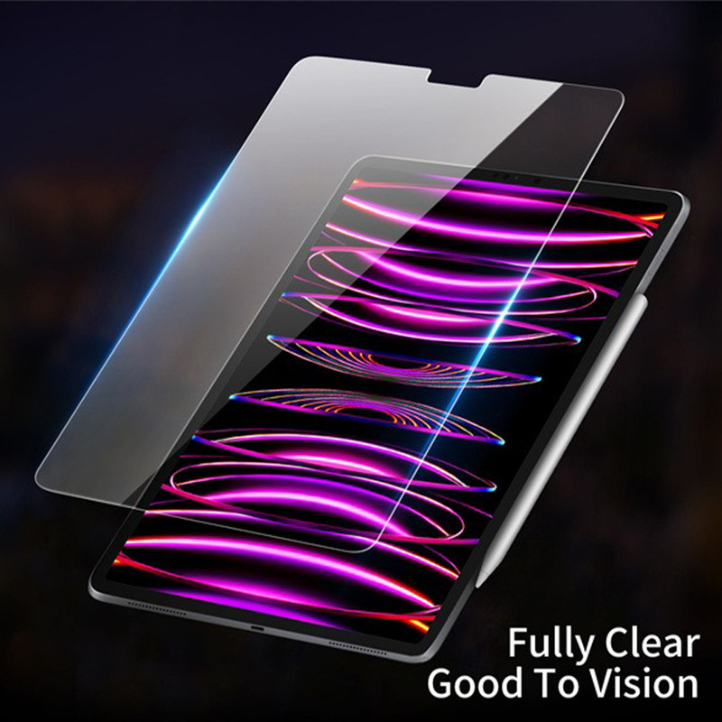 محافظ صفحه نمایش شفاف سامورایی مدل GlastR مناسب برای تبلت اپل iPad Pro 12.9 2022