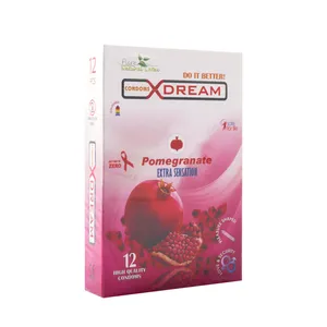 کاندوم ایکس دریم مدل Pomegranate بسته 12 عددی