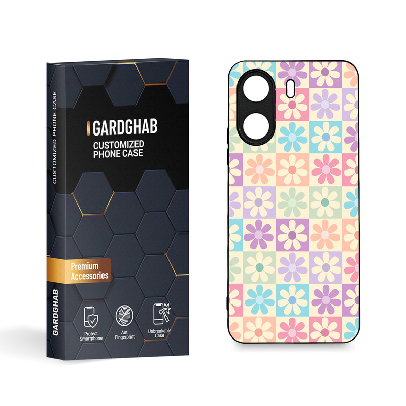 کاور گارد قاب مدل دورژله ای دخترانه مناسب برای گوشی شیائومی  Poco C65 / Redmi 13c