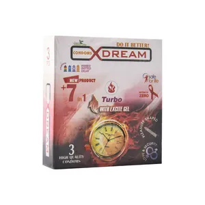 کاندوم ایکس دریم مدل Turbo بسته 3 عددی
