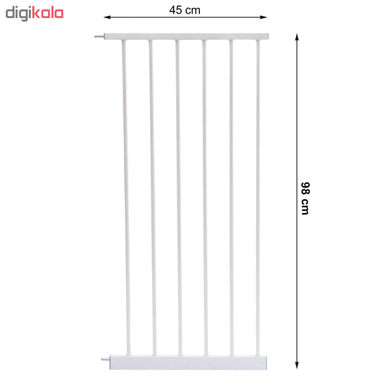 اکستنشن گیت محافظ مدل H-9732-45 رنگ سفید اکستنشن گیت محافظ مدل H-9732-45 رنگ سفید