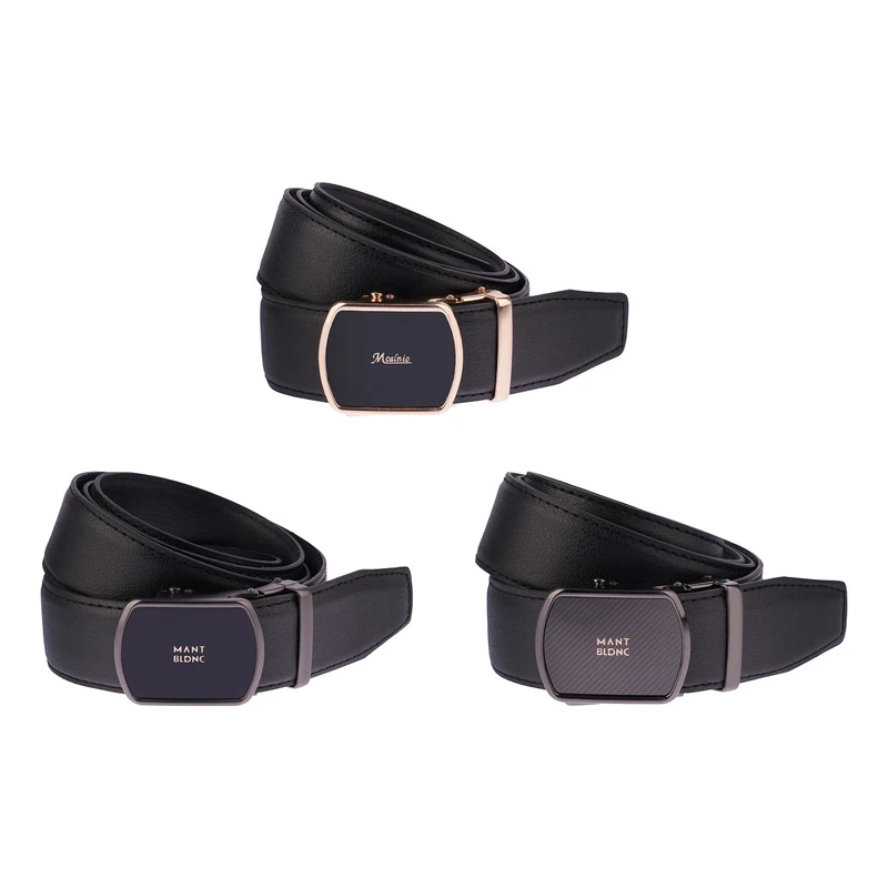 کمربند مردانه مدل ریلی MERI کد 155 بسته 3 عددی