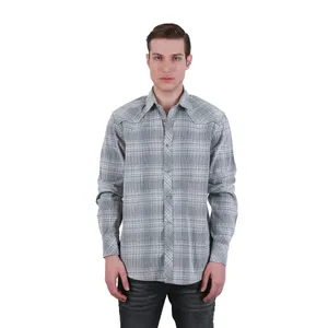 پیراهن آستین بلند مردانه پاتن جامه مدل کلاسیک 102422030192440