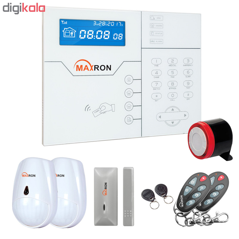 پکیج دزدگیر هوشمند مکسرون مدل MX-BA-PAN-01 Plus Siren