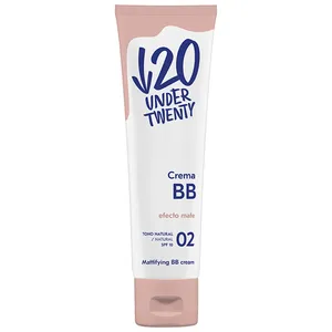 کرم پودر مات کننده آندر 20 مدل BB 02 SPF10 حجم 60 میلی لیتر