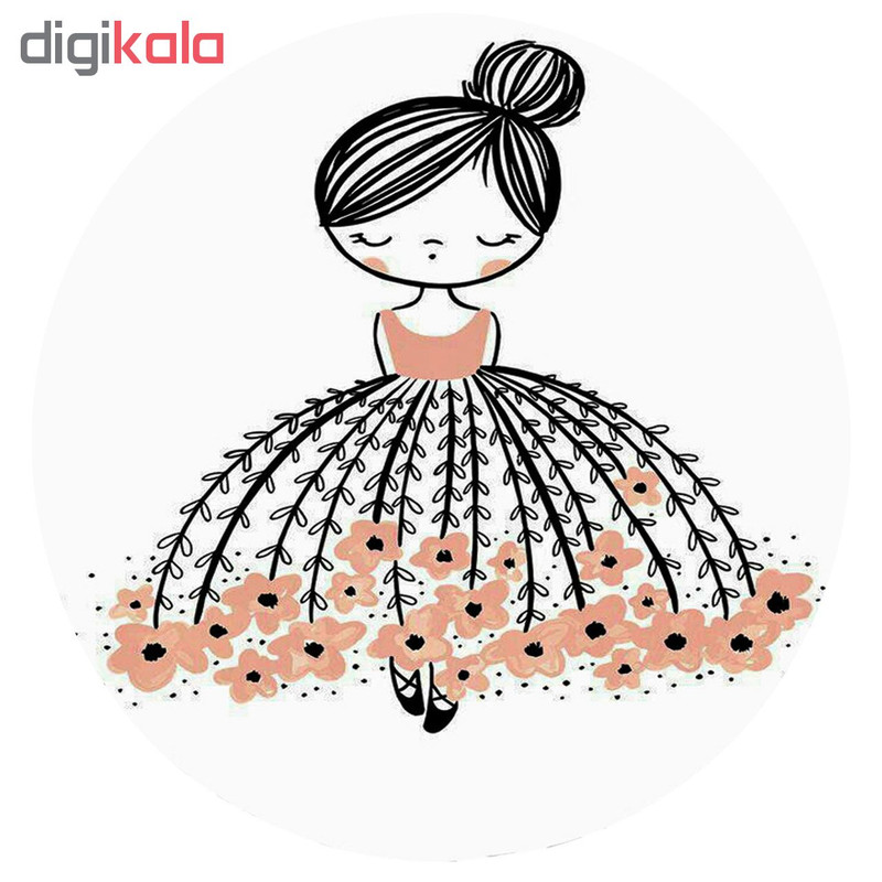 پیکسل طرح دخترانه کد 001