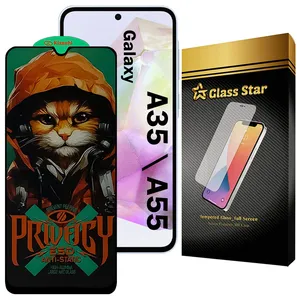 Glass Star CATPRVS Privacy Screen Protector For Samsung Galaxy A55 5G / Galaxy A35 5G