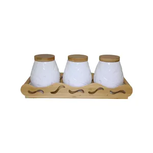 ست جای ادویه 4 پارچه کد 8003