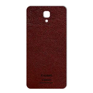 MAHOOT Natural Leather Cover Sticker for LG X Screen