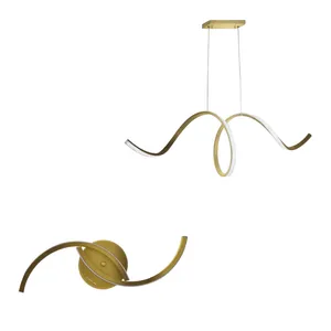 چراغ دیواری و چراغ آویز مدرن چشمه نور کد L6362L6350 بسته دو عددی
