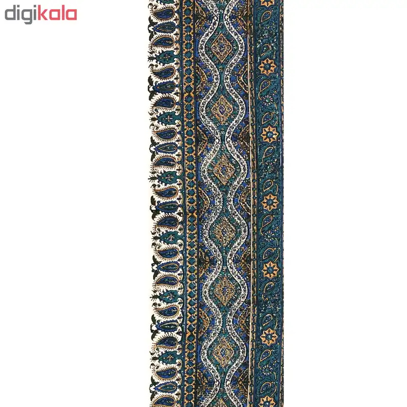 رومیزی قلمکار ممتاز اصفهان اثر عطريان طرح مسجد شیخ لطف اله مدل G125سایز 100*150 سانتی متر