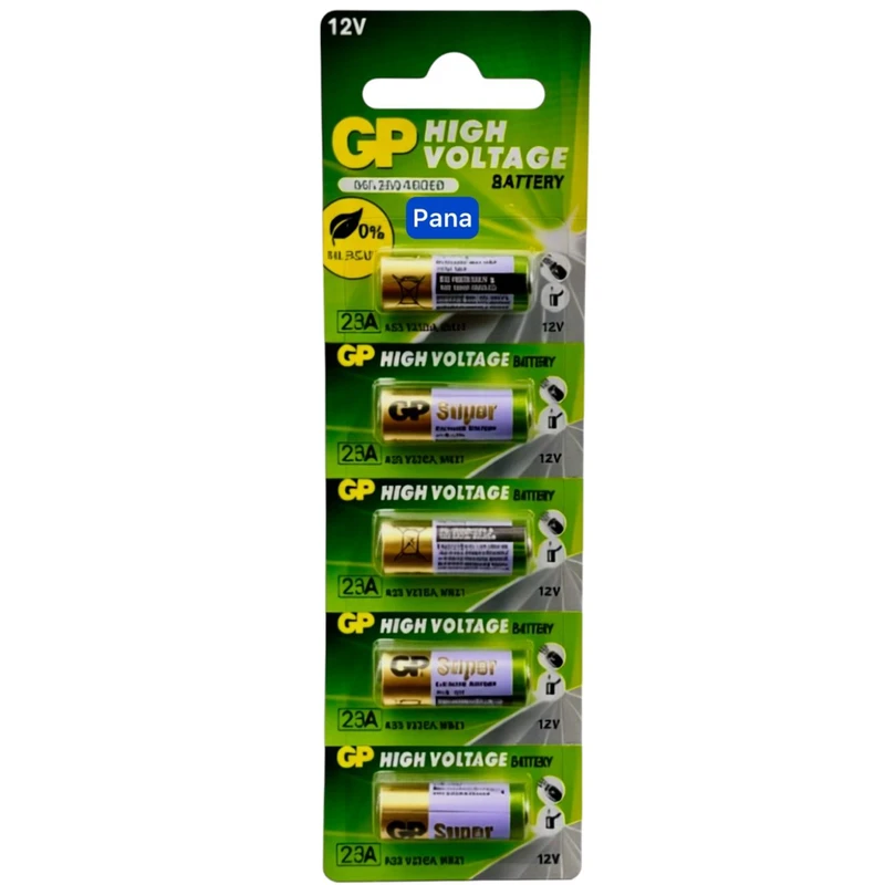 باتری جی پی مدل A23 بسته 5 عددی
